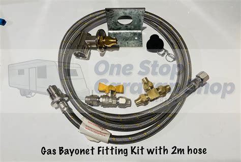 installing a gas cooker bayonet fitting